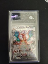 Charizard ex 223/197 Obsidian Flames ITA Alternative Art Secret Rare Grado 9.5