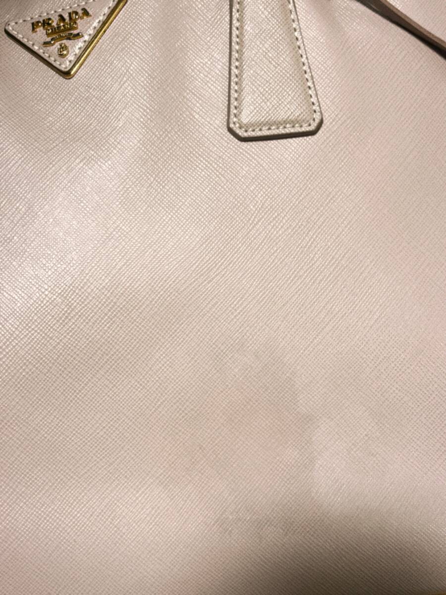 PRADA Galleria triangular logo hardware Saffiano … - image 5