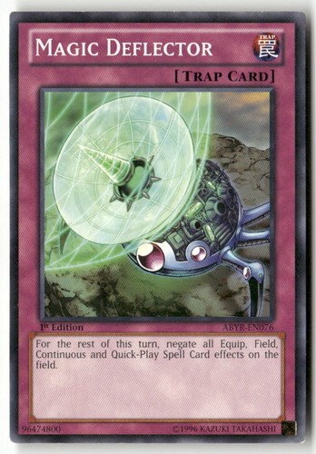 Magic Deflector ABYR-EN076 Abyss Rising 1st Edition Common