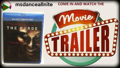 The Purge [2013](Blu-ray,2020) Ethan Hawke,Lena Headey,Max Burkholder,BRAND NEW!