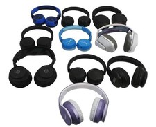Lot of 10 Wireless Different Brands Headphones - Free Shipping.