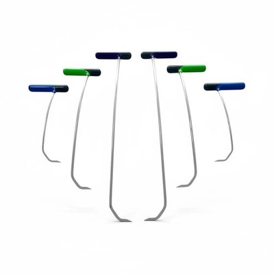 PDR INOX Stainless Steel Konya Ed. 6-Pcs Double Bend PDR Tool Set-Pointed Tip
