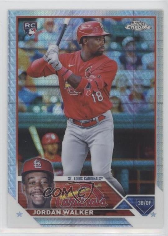 2023 Topps Chrome Prism Refractor Jordan Walker #209 04tk