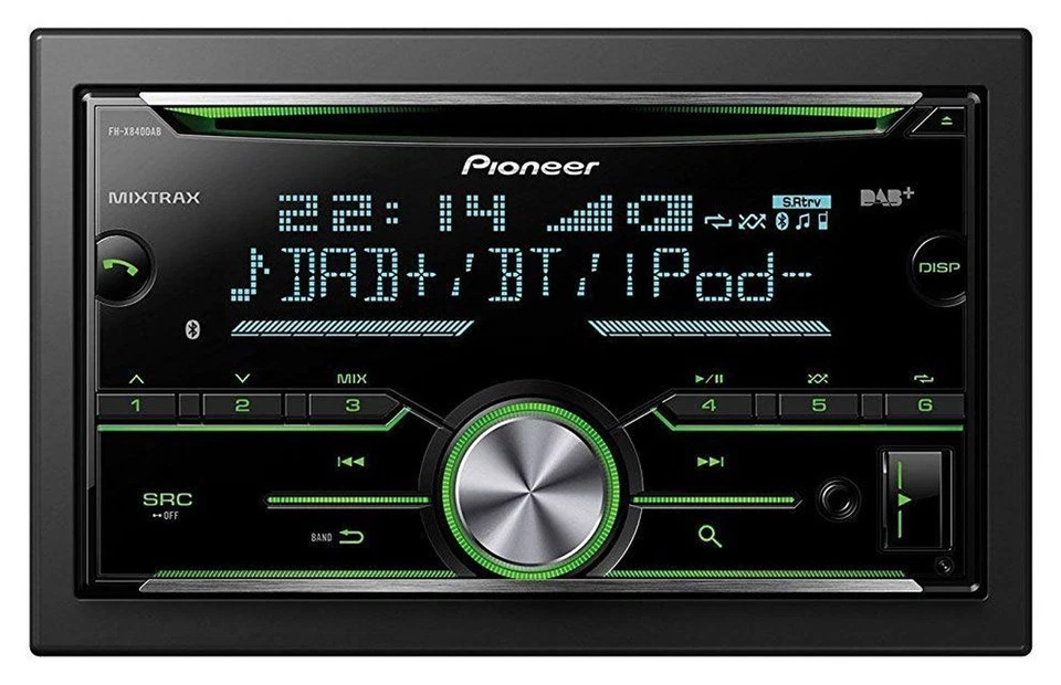 Pioneer Bluetooth MP3 DAB 2DIN USB CD Autoradio für Honda Insight ZE2 09-13 - Bild 2 von 4