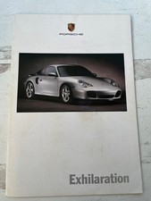 2000 2001 Porsche Exhilaration Sales Brochure Foldout Poster 911 Turbo Boxster 2000 2001 Porsche Exhilaration Sales Brochure Foldout Poster 911 Turbo Boxster