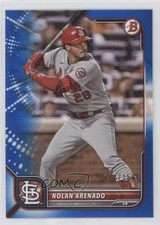 2022 Bowman Blue Border 14/150 Nolan Arenado #45 04br