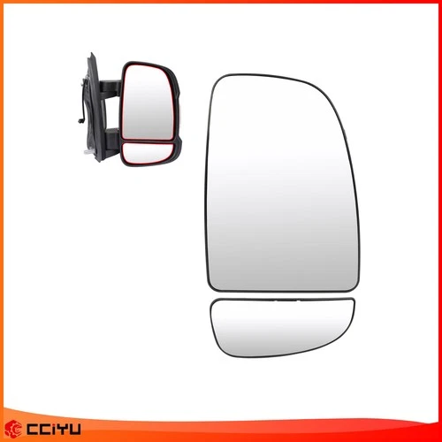 Fits Ram ProMaster 1500/2500/3500 Right Side Mirror Glass Heated Upper+Lower