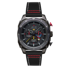 AVI-8 Hawker Hunter Atlas Dual Time Chronogra...