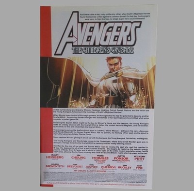 Marvel ''Avengers : The Children's Crusade'' January 2012 #8 of 9