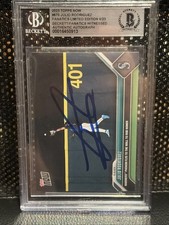 2023 Topps Now - Julio Rodriguez #676 Fanatics Autograph /23 (AU) BGS Authentic