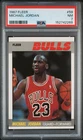 1987 Fleer Michael Jordan #59 Chicago Bulls Basketball Card Vintage NBA