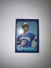 1986 FLEER MINI BASEBALL CARD DAMASO GARCIA #15 TORONTO BLUE JAYS MLB FREE SHIP