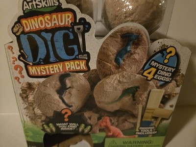 Dinosaur Eggs Dig Kit Discover Dinos Archaeology Excavation 4 Eggs Artskills