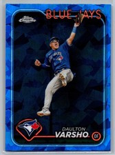 2024 Topps Chrome Sapphire Daulton Varsho #43 Toronto Blue Jays Color Match MLB