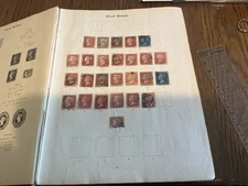 Imperial stamp album GB & Empire 784 Pages, 684+/- Stamps Please See Description