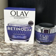 Olay Regenerist Retinol 24 Night Moisturizer Fragrance Free 48 gr (1.7 Oz) NWOB