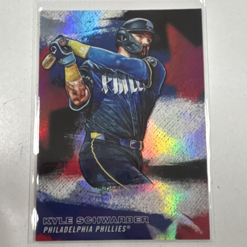 Topps Kyle Schwarber Philadelphia Phillies Stars of MLB Insert #SMLB-49