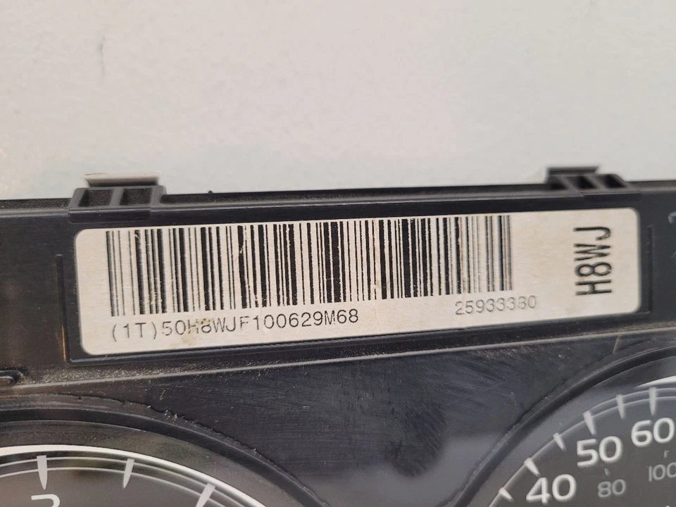 07-14 Chevy Silverado 2500 Pickup Velocímetro Cluster MPH Mercado de EE. UU. 25933380 Foto 4 de 4