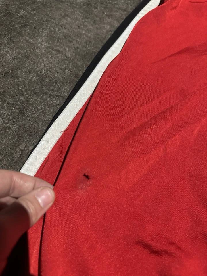 VTG 2000s Nike Jersey Loose Fit Relaxed Sweatpants Dazzle Shiny Youth 14-16  - Image 3 of 4