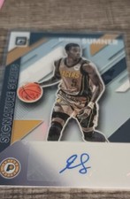 2019-20 Panini Donruss Optic - Signature Series Edmond Sumner #SS-ESM Holo Prizm