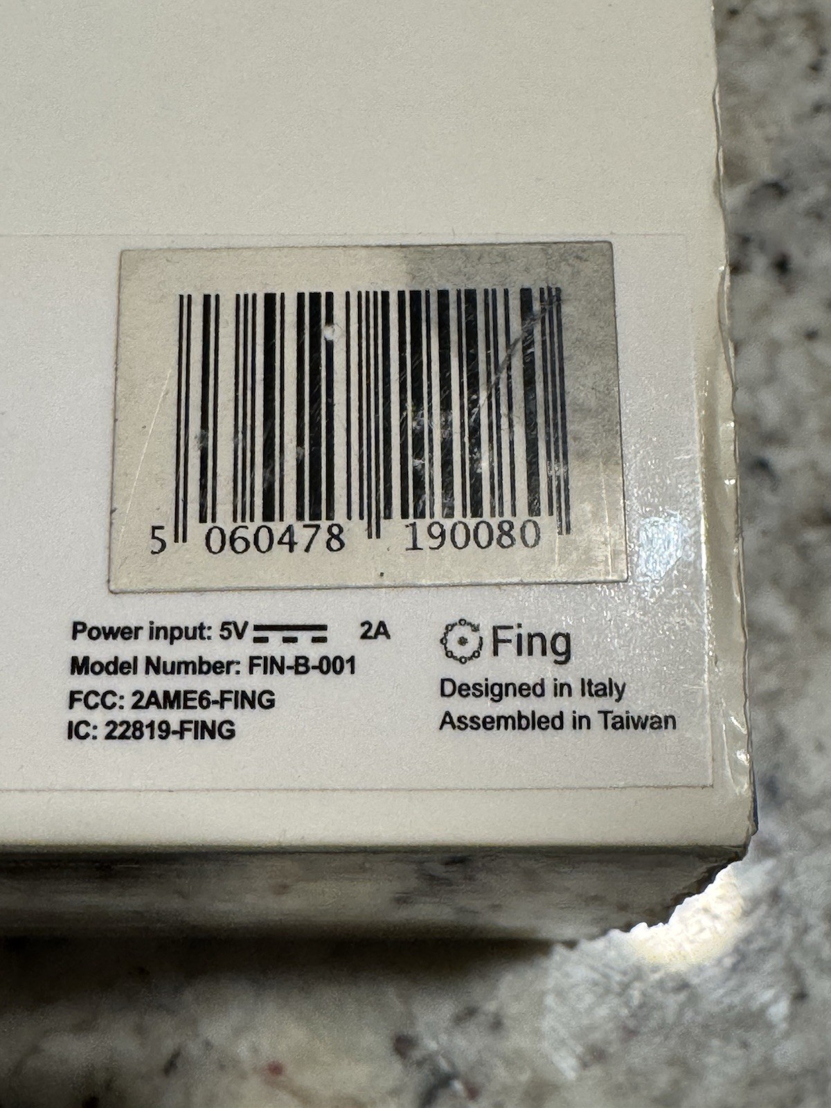 Fing Fingbox FIN-B-001 Network Security And Troubleshooting Device  New Open Box