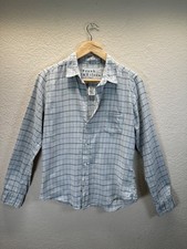 Frank & Eileen Button Down shirt Barry Sz. S Made in USA Italian Cotton Classic