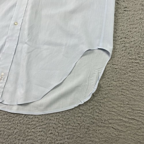 Vintage 70s Brooks Brothers Brookscloth Shirt Mens 15.5 Cotton Polyester Blend - Picture 6 of 12
