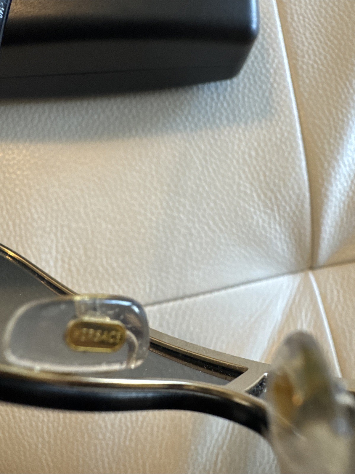 Authentic Versace Pilot Shape Sunglasses (read) - image 9