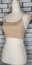 Gap Body Women's Seamless Racerback Wireless Bralette Bra Size Large Beige