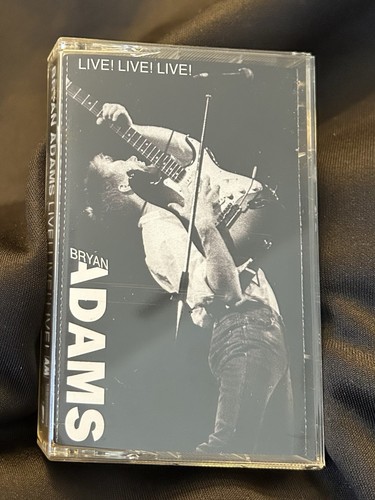 1988 Bryan Adams Live! Live! Live! Cassette