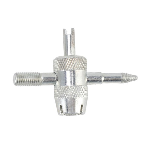 ˘Tire Valve Stem Removal Tool Set Valve Core 4 Way Valve Tool Valve Stem Caps - Picture 7 of 12