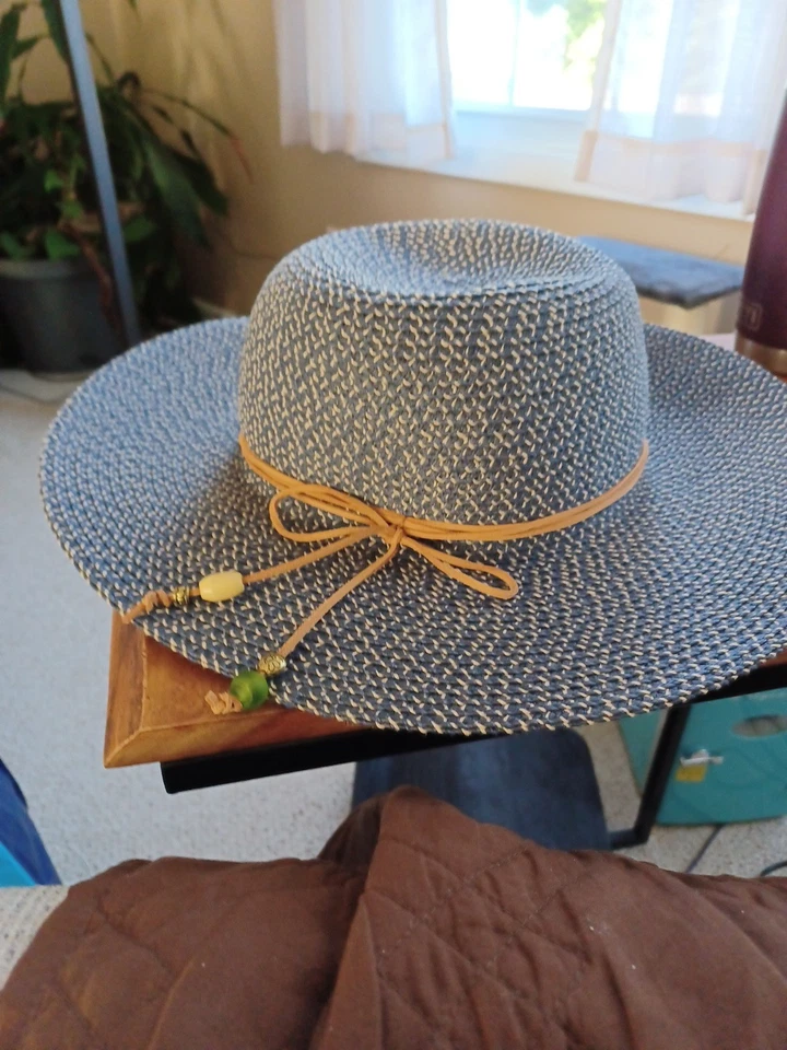 DOMINGO TARDES Mujer Sombrero Sol UPF50+ TWEED/BEIGE Talla Única Foto 2 de 3