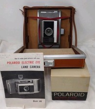 VINTAGE POLAROID ELECTRIC EYE LAND CAMERA MODEL J66 PLUS Color adapter kit 660