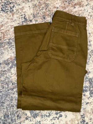 Old Navy High Rise Straight Full Length Women s Size 8 NWT Green