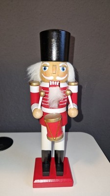 Nussknacker Holzfigur Trommler, Weihnachten Dekoration, Guter Zustand, 27cm