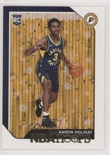 2018-19 Panini NBA Hoops Winter Aaron Holiday #267 gl5