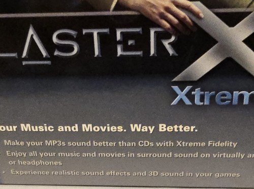 Creative Sound Blaster X-Fi Xtreme Audio SB0790 PCI 7.1 Win 2k/7/8/Vista/XP Card - Bild 6 von 11