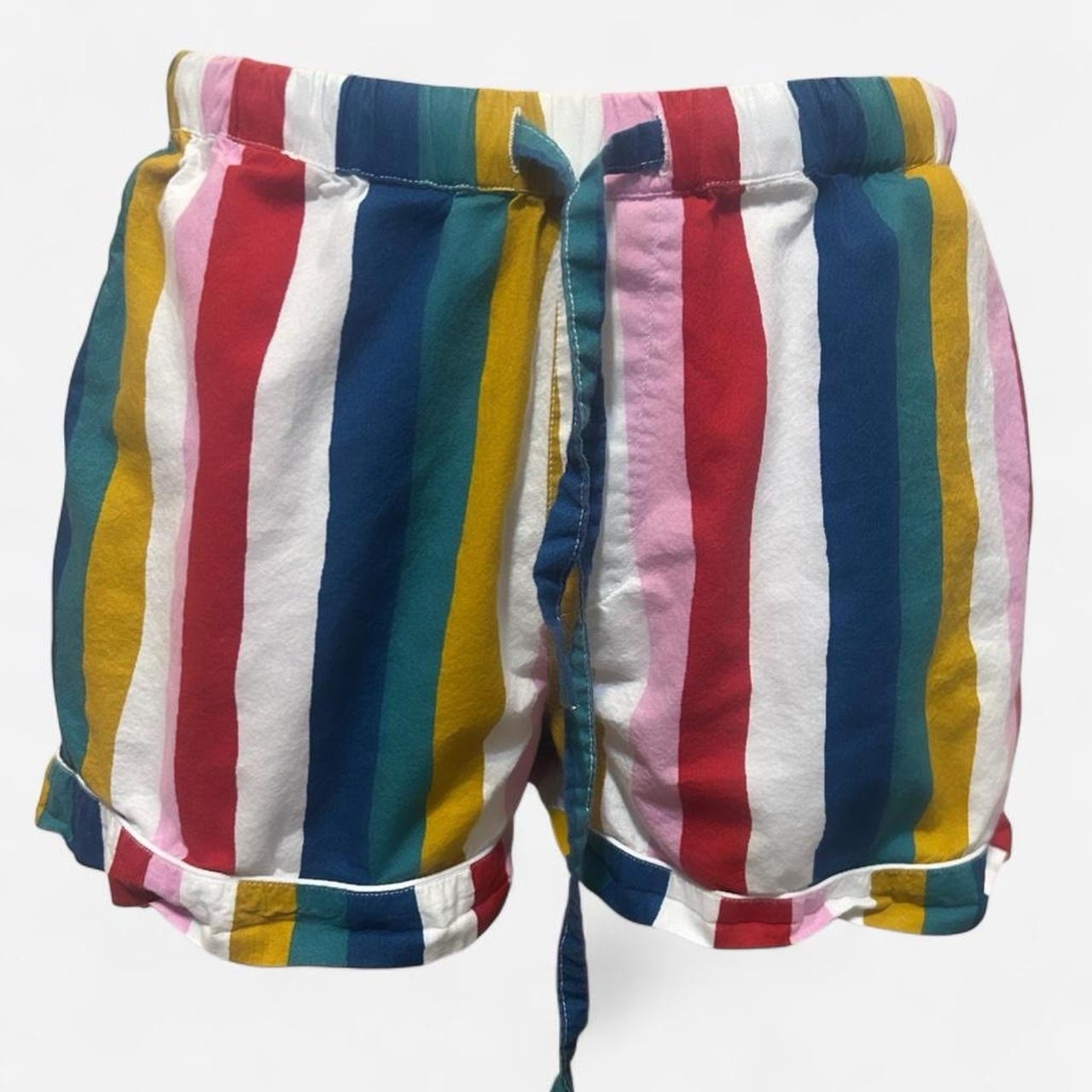 Printfresh Striped Drawstring Shorts Multicolor - image 3