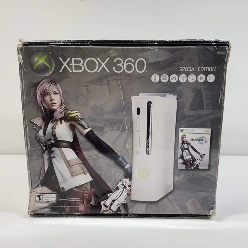 Neu Microsoft Xbox 360 250GB Konsole Gaming System Final Fantasy XIII Editon - Bild 2 von 6