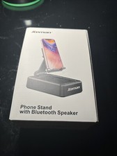 Cell Phone Stand w/Wireless Bluetooth Speaker  Anti-Slip Base NEW Free Shipping