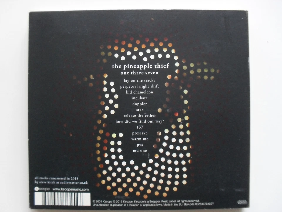 Pineapple Thief One Three Seven CD - Bild 2 von 3
