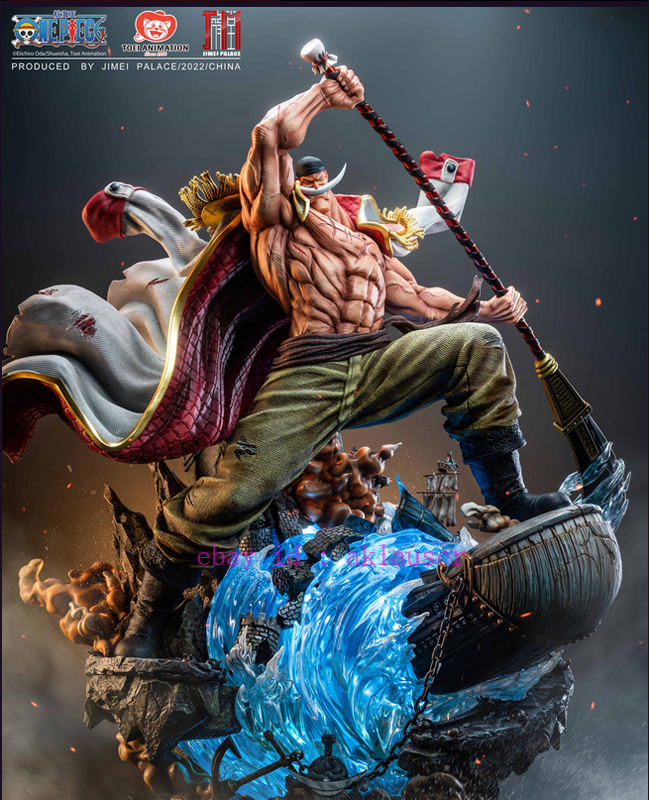 『ワンピース』 ホワイトビード GK スタチュー ハイグレードバージョン Jimei Palace One Piece Whitebeard Pirates Edward Newgate Gk Resin