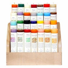 Crystal Journey Herbal Magic Candle - Choose One 7" Reiki Charged Pillar