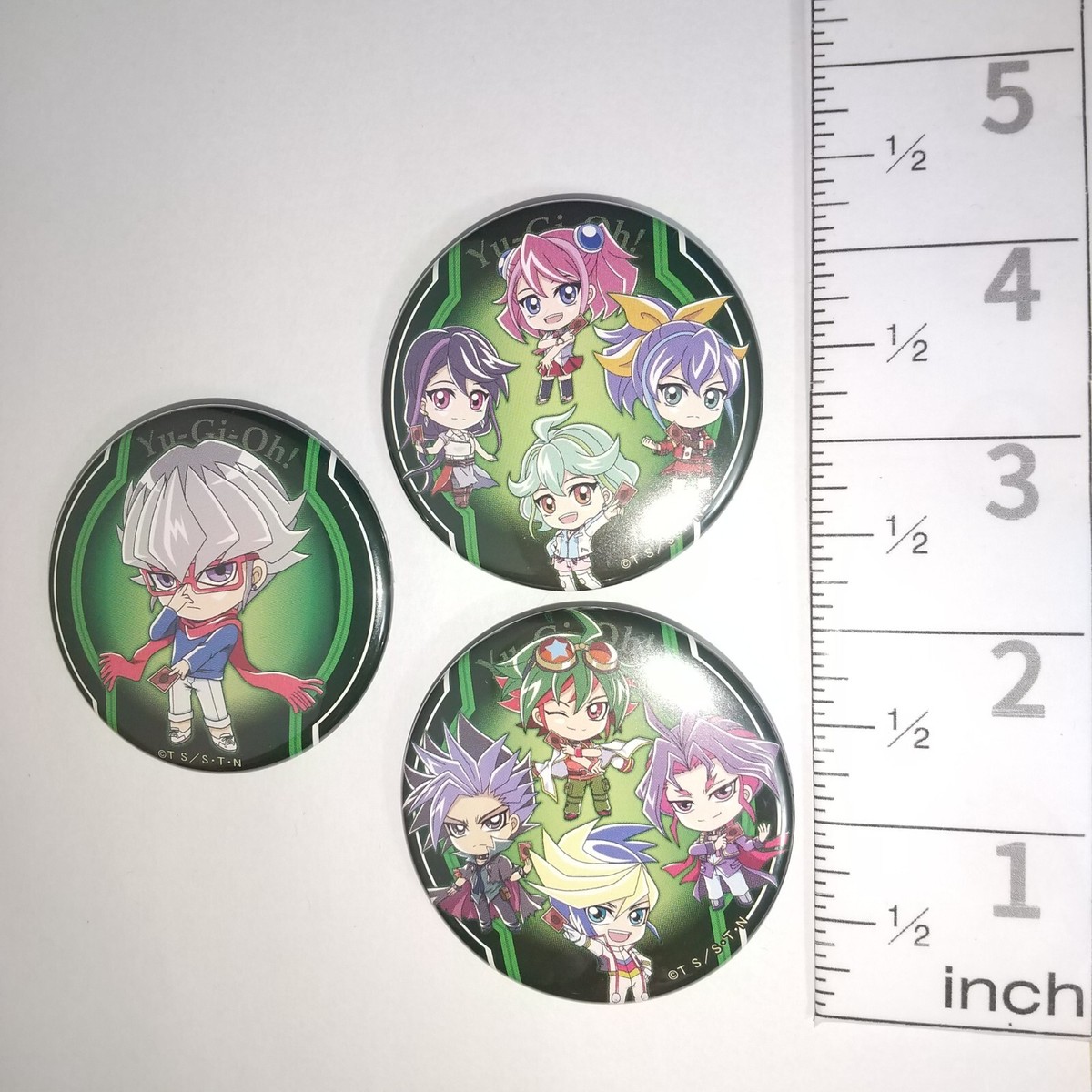A74193 Yu-Gi-Oh! ARC-V Can badge Declan Yuya Yugo Yuto Yuri Zuzu