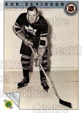 1991-92 Ultimate Original Six #33 Bob Davidson