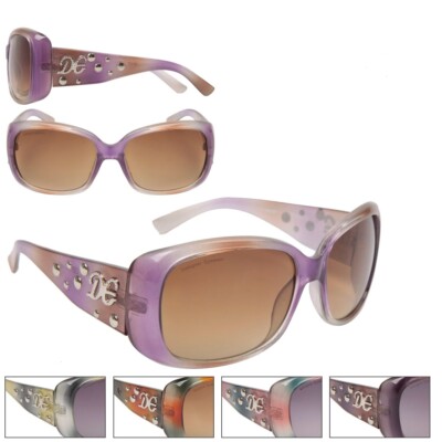 Womens Designer Eyewear Fashion Sunglasses Multicolored Wrap