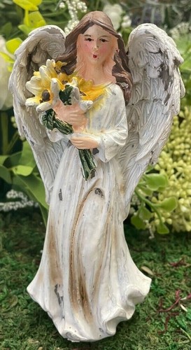 Puppenhaus Feengarten 5 1/2" GROßE Feen Engel mit Flügeln & Blumen SIE WÄHLEN NEU - Bild 7 von 8