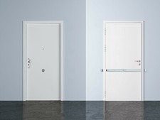 Panzerriegel-Schloss-Attrappe, Einbruchschutz, 3D Sicher-Sticker®, poliert, Top!