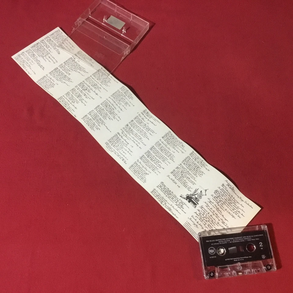The Black Crowes – The Southern Harmony And Musical Companion *1992 Cassette *EX — 第 4/4 张图片
