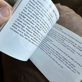 Original Dragon Warrior Instructions Manual ONLY Nintendo NES RPG